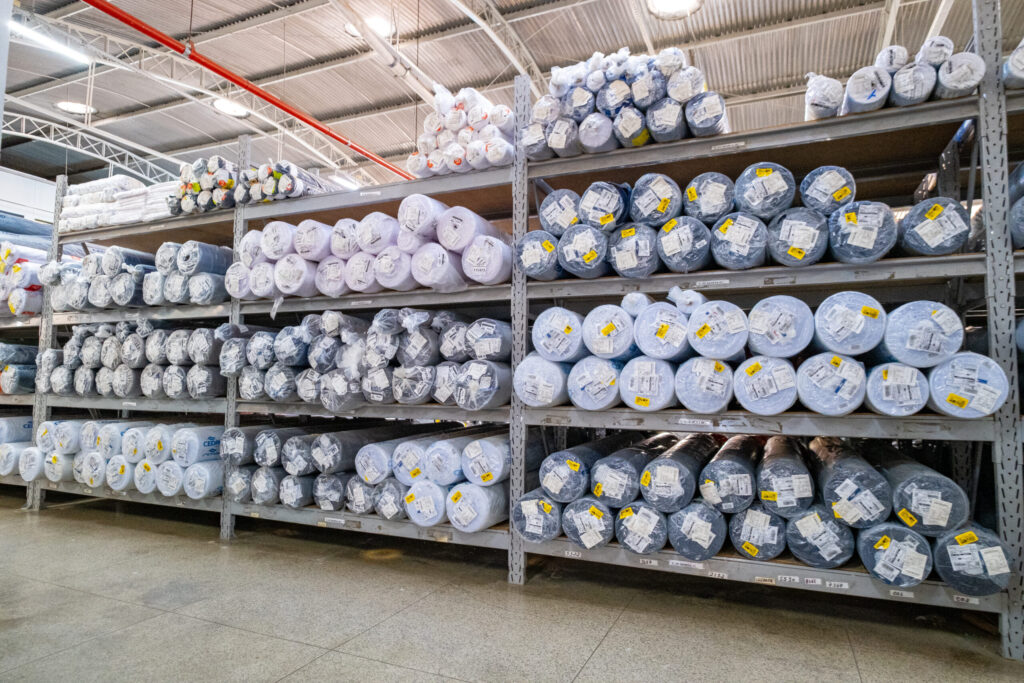 Estoque da Verana Tecidos: matéria-prima na confecção