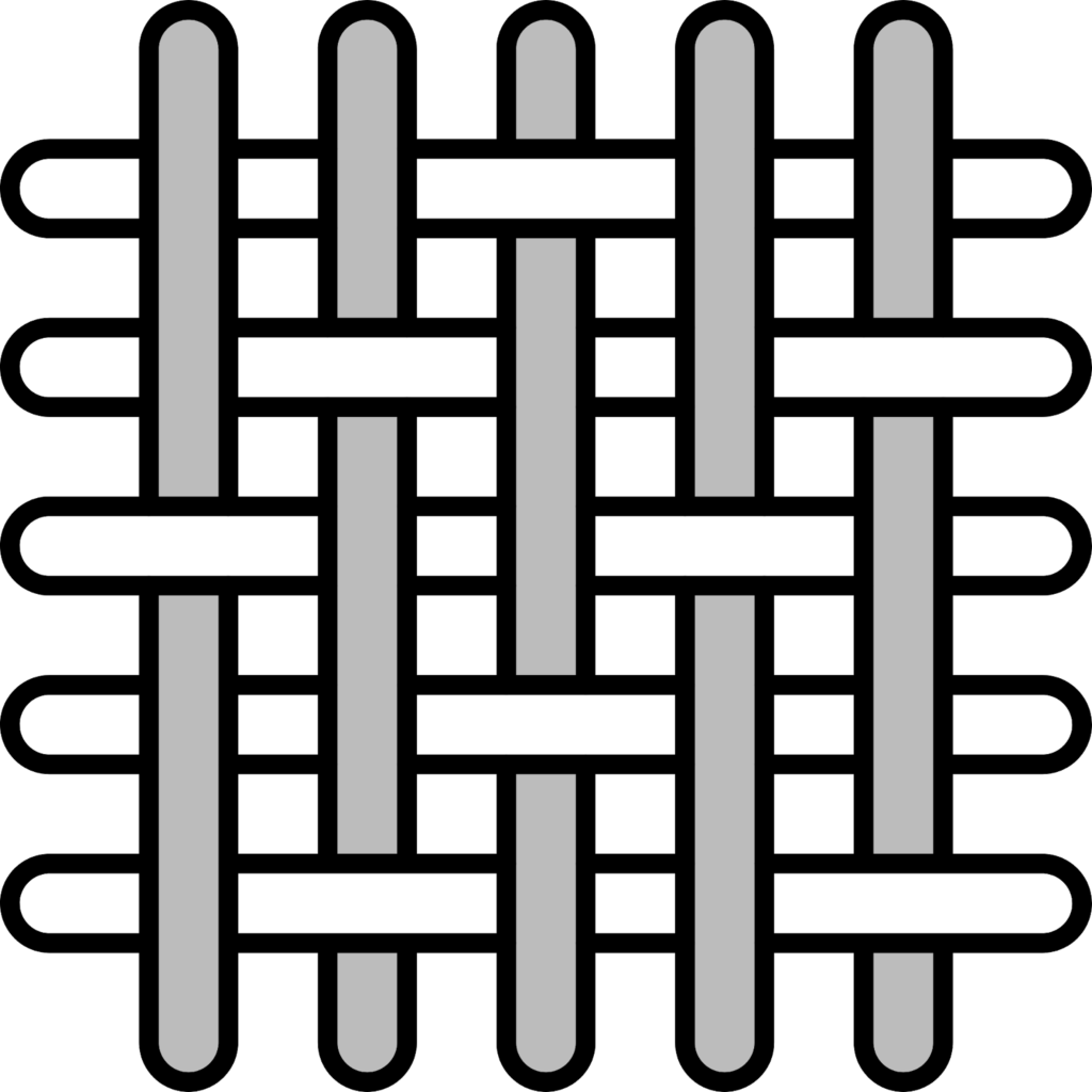 Estrutura de Tecido Sarja